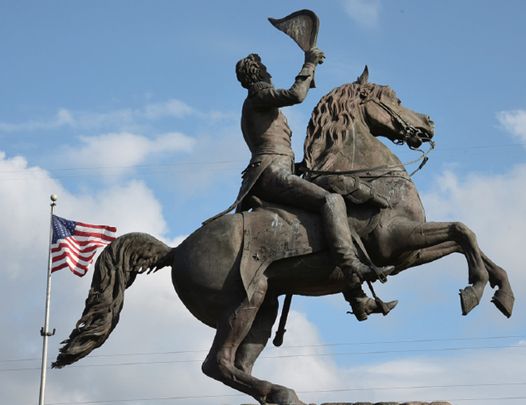 Jackson Square in New Orleans, USA. /Shutterstock