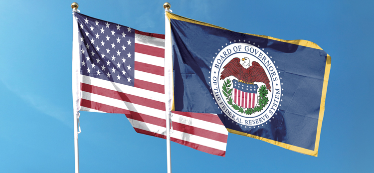 미국 국기와 연방 깃발. /셔터스톡