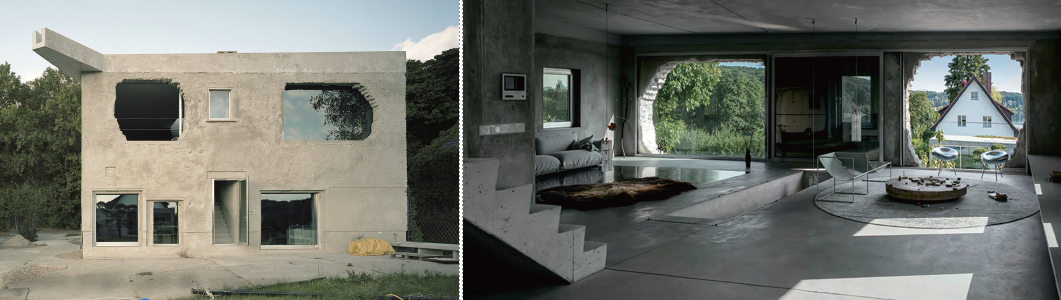(왼쪽부터) 안티빌라 외관과 내부. / Archdaily·Elcroquis