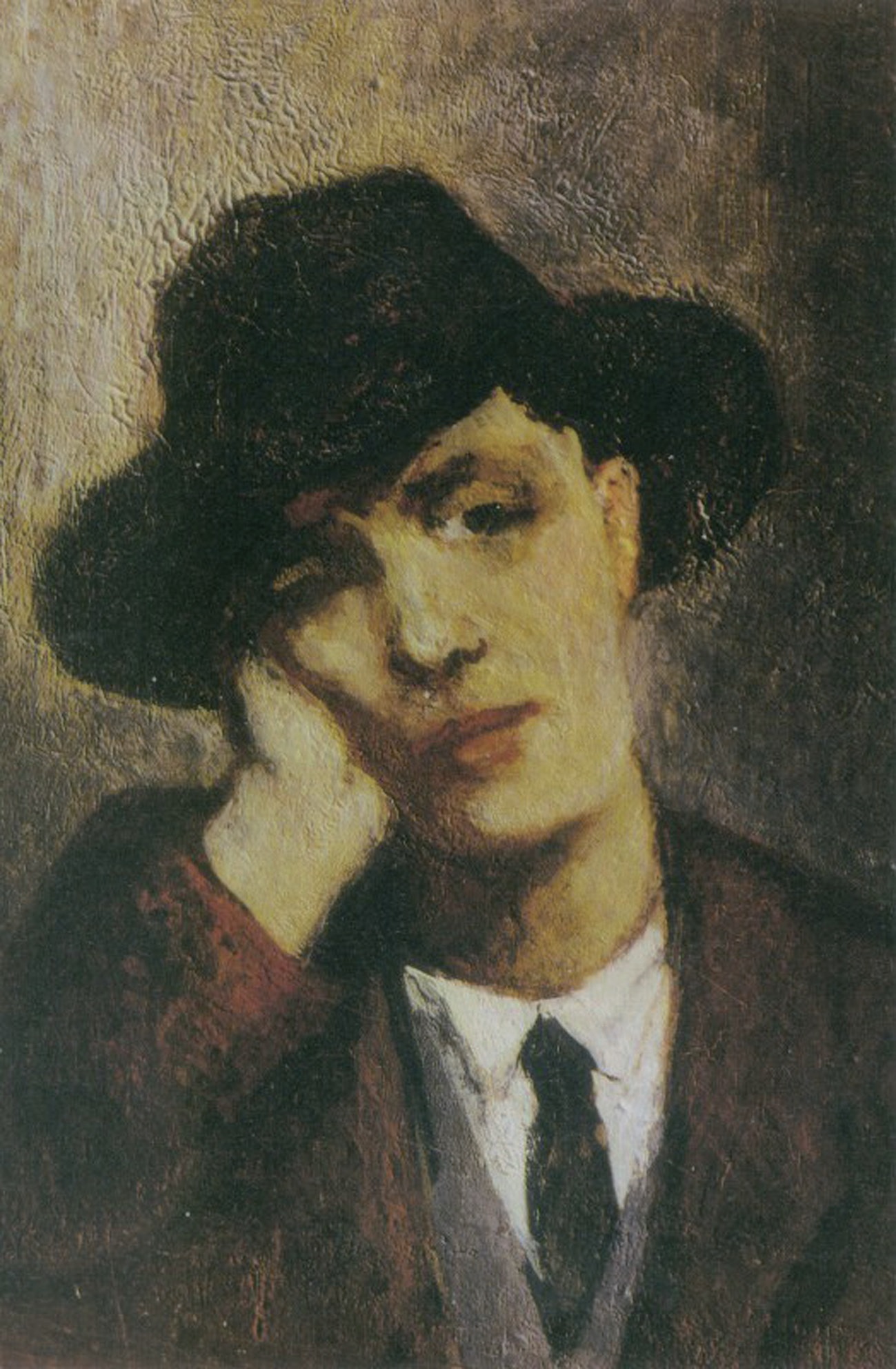 잔 에뷔테른이 그린 ‘모딜리아니(1919)’./ 위키피디아