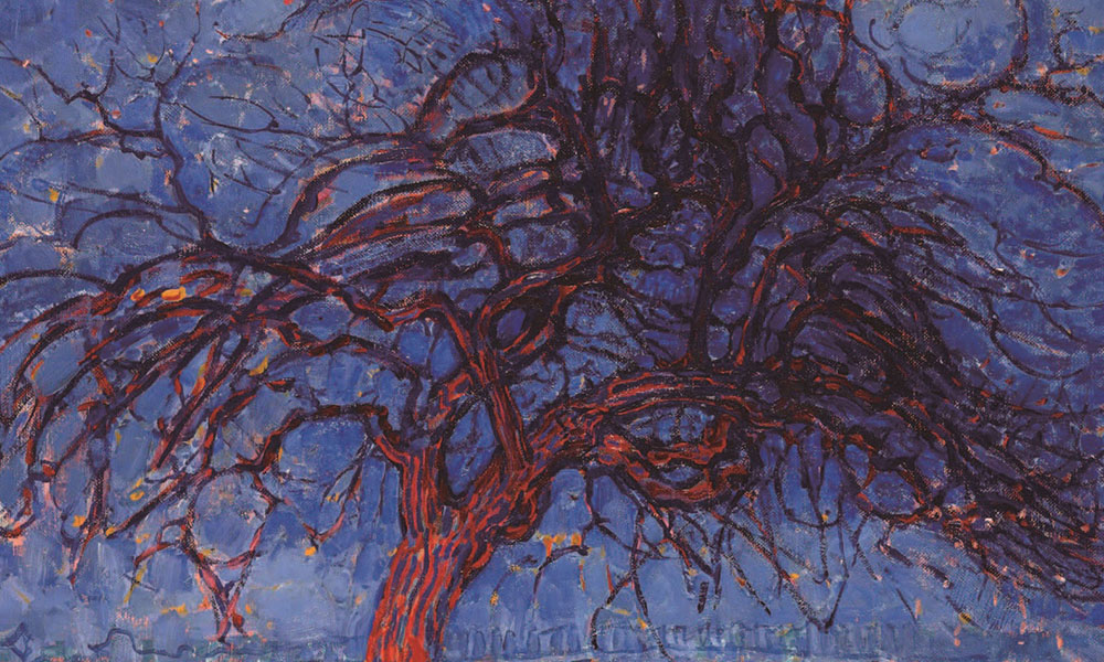 피에트 몬드리안, ‘붉은 나무’, 1908-1910. /사진 위키피디아