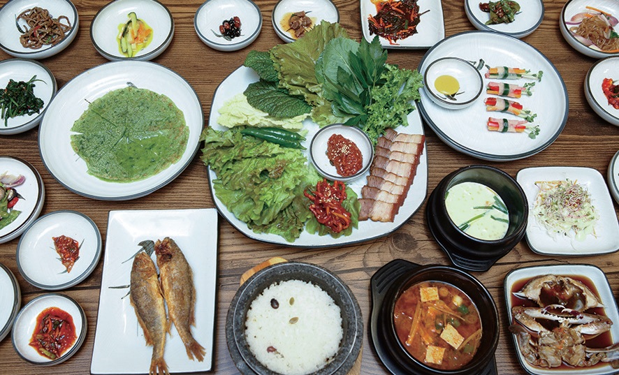 여주 쌀로 만든 한정식. /최갑수 