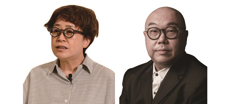 (왼쪽부터) 김정아 - 이노션 대표이사 사장, 최헌 - 제일기획 부사장 /사진 유튜브
