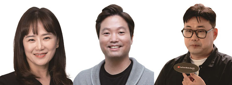 (왼쪽부터) 박소현 - 애드이피션시 대표, 박현우 - 이노레드 대표, 이성헌 - 돌고래유괴단 부대표 /사진 유튜브