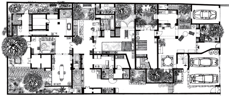 33번 골목집 1층 평면도. /사진 삭스 스튜디오 