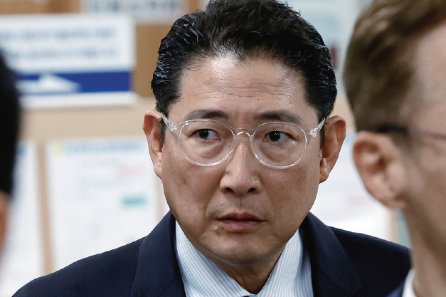 공판 증인으로 출석한 조현준 효성그룹 회장. /뉴스1